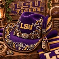 LSU Cowboy Hat DNBN
